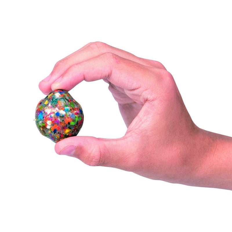 Fun Express Rubber Rock Bouncing Balls - (12 Pieces.) Rubber. 1 1/2" (38mm) - Image 2